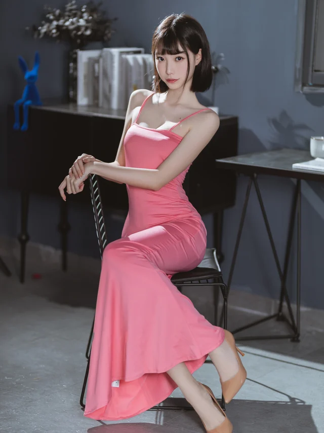 NO.032 粉色长裙 [40P-296MB]